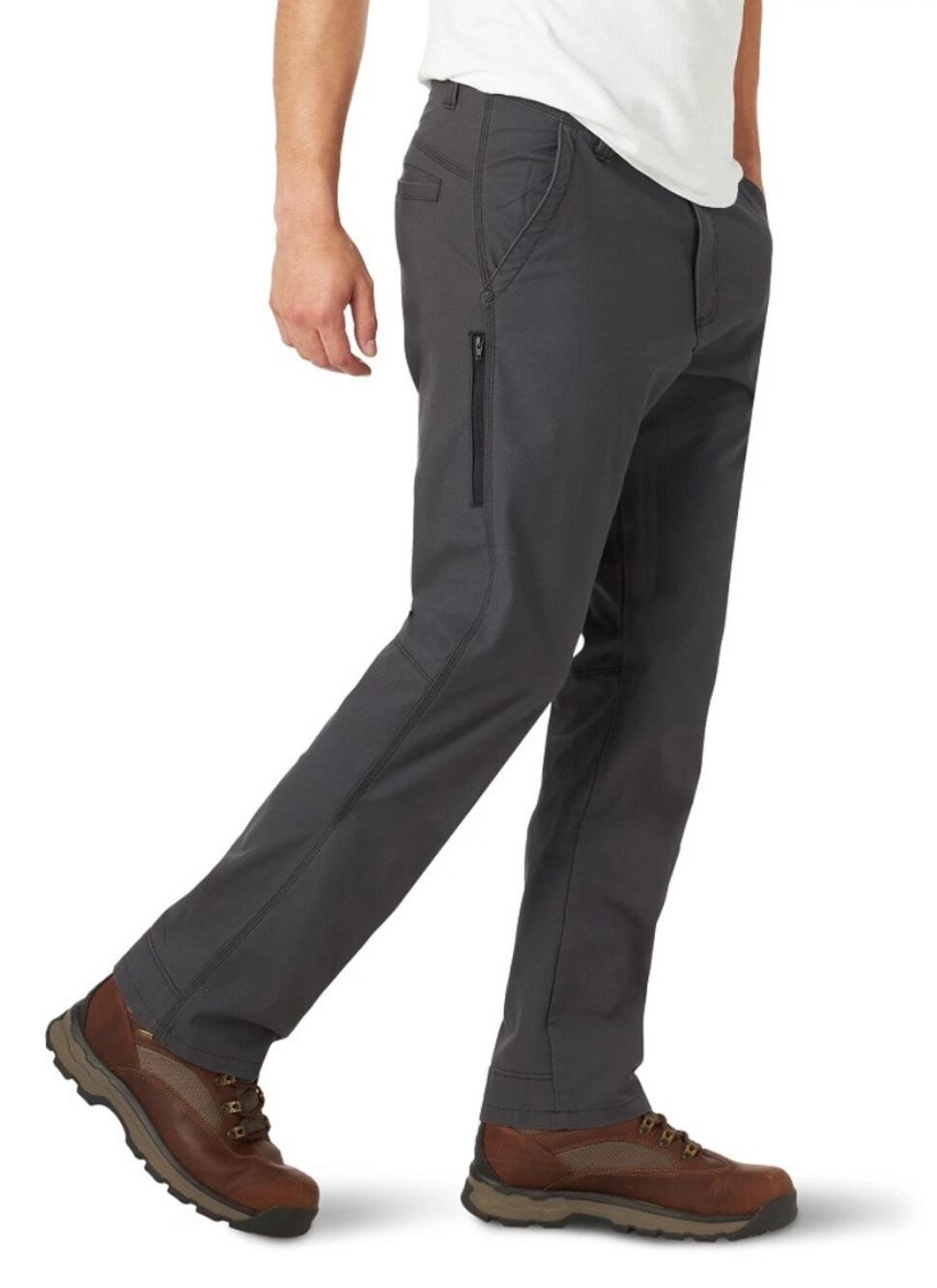 Wrangler Men's Outdoor Rugged Utility Pant Straight Fit Anthracite Grey 44 x 30